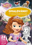 Omalovánky A4 se samolepkami Sofie První