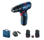 BOSCH GSB 120-LI Professional / Aku příklepový šroubovák / 12V / 1500 ot-min / 2x 2.0Ah (06019G8100)