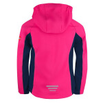 Dívčí sportovní bunda TrollKids Girls Kristiansand Jacket navy/magenta softshell pink (321-114) 92