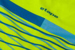 Dětský dres ETAPE LUCKY, žlutá fluo/modrá (velikost 152/158)