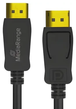 MediaRange MRCS248 2m černá / Kabel / DisplayPort 2.1 / 40 Gbps / 8K 120Hz / HDCP 2.2 (MRCS248)