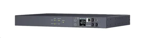 CyberPower Rack ATS Switched PDU / 1U / 16A / (8)C13 / (2)C19 / IEC C20 (2) (4711027799780)