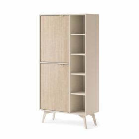 FRONTI Regál FOREST RG80 - béžový