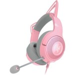 Razer Kraken Kitty V2 růžová / Herní sluchátka / mikrofon / USB-A / 2 m (RZ04-04730200-R3M1)