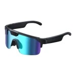 Zeblaze Q01 modrá / Sportovní brýle s AI / Kamera 8 Mpx / Stabilizace obrazu / Překlad v reálném čase / IPX4 (Q01-Blue)
