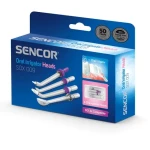 SENCOR SOX 009 Náhradní hlavice pro ústní sprchu bílá (4ks) / pro SENCOR SOI 3x (8590669274093)