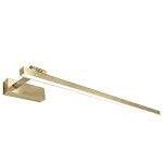 Koupelnové nástěnné LED svítidlo SWE033-1W 80cm BRUSH GOLD OSW-20132