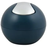 Spirella BOWL MATT mini výklopný odpadkový koš 1 L matný petrolejový / plast (7610583203779)