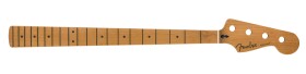 Fender NECK J BASS RSTD FLAT OVAL, MN SATIN