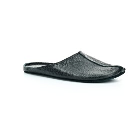 OmaKing Leather Slippers černé