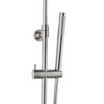 Sprchový systém SAT Aurum s termostatickou baterií broušený gun metal SATSSTKAURBGM SATSSTKAURBGM