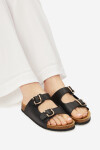 Pantofle Lasocki ARC-28936-03 Přírodní kůže (useň) - Lícová
