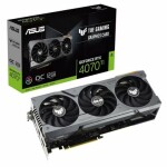 ASUS TUF-RTX4070TI-O12G-GAMING / 2760 MHz / 12GB GDDR6X / 192bit / 2x HDMI+3x DP / -W (16) (90YV0IJ0-M0NA00)