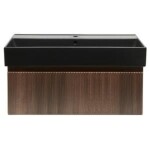 Koupelnová skříňka s umyvadlem SAT Evolution 98x30x44,8 cm ořech mat SATEVO100NAU2B SATEVO100NAU2B