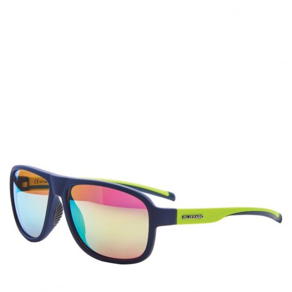 BLIZZARD Sun glasses PCSF705120, rubber dark blue, 65-16-135