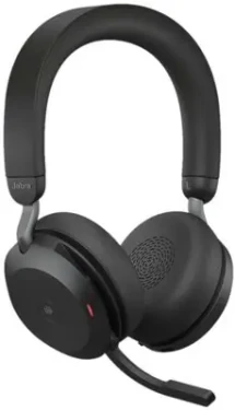 Rozbaleno - Jabra Evolve2 75 MS USB-C černá/bezdrátová sluchátka/mikrofon/ANC/USB-C (nabíjení)/USB adaptér + Bluetooth / rozbaleno (27599-999-899.rozbaleno)