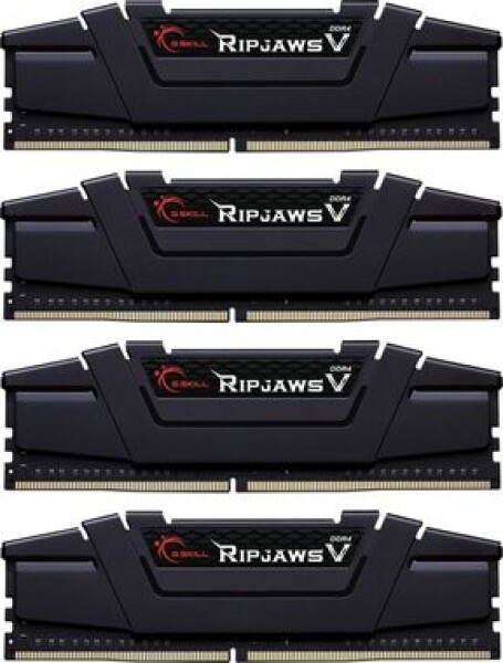 G.Skill Ripjaws V Black 32GB(4x8GB) 3600MHz / DDR4 / CL18-22-22-42 / 1.35V / XMP 2.0 (F4-3600C18Q-32GVK)