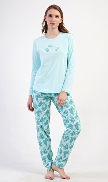 Dámské zelené pyžamo Vienetta Secret Denisa