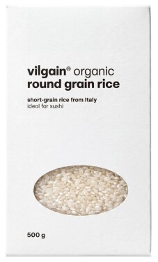 Vilgain Rýže BIO – kulatozrnná 500 g