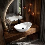 REA - Umyvadlo na desku Kate 36 REA-U6802