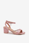 Sandály na podpatku model 213010 Step in style 37
