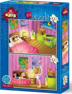 ART PUZZLE 4518 Puzzle Večerka a baletní zkouška