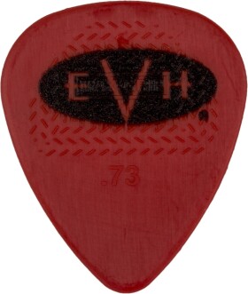 EVH Signature Picks, Red/Black, .73 mm