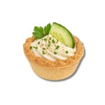 Dortisimo Košíček na tartaletky slaný světlý 4,4 cm (24 ks)