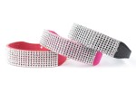 Daily obojek pro psa s kamínky | 27 - 37 cm Barva: Červená, Obvod krku: 31 - 37 cm