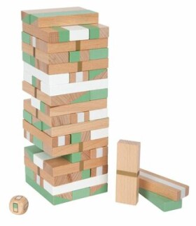 Small Foot Jenga věž Gold Edition