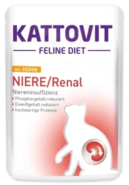 Kattovit Niere/Renal kuře 85 g / Kapsička pro kočky / Onemocnění ledvin (393-77027)