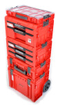 QBRICK SYSTEM PRO Cart 2.0 Red Ultra HD - Box na nářadí s kolečky
