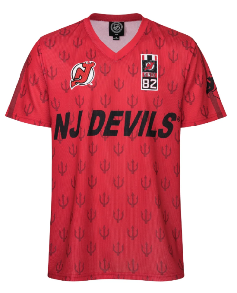 FOCO Pánské Tričko New Jersey Devils Soccer Style Jersey Velikost: