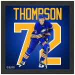 Obraz Buffalo Sabres NHL Tage Thompson #72 Impact Jersey