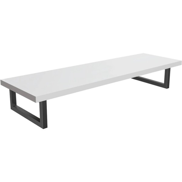 CERANO Deska pod umyvadlo Navira Pro + 2 konzole pod desku - bílá matná - 100x46x3,6 cm - 606012