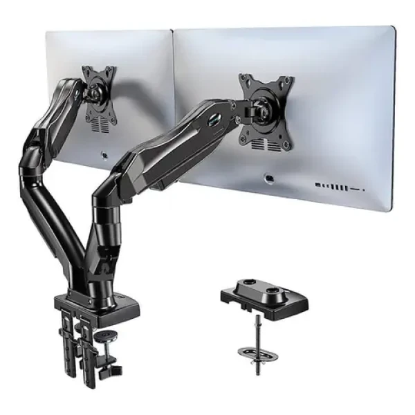 Huanuo HNDS6 / Držák pro 2 monitory / 13-30" / VESA 75x75-100x100 / nosnost 9 kg (HNDS6)