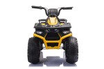 Mamido Dětská elektrická čtyřkolka SpeedPro žlutá