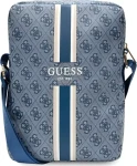 GUESS 4G Stripes modrá / Pouzdro na tablet / 10" (GUTB10P4RPSB)