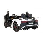 Mamido Dětské elektrické autíčko Lamborghini Aventador SV bílé