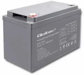 Qoltec baterie AGM 100Ah / 12V / max.30A (53038)