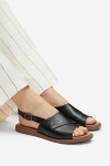 Sandály Lasocki WI23-3096-08 Přírodní kůže (useň) - Lícová