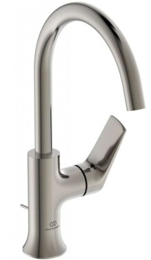 IDEAL STANDARD - La Dolce Vita Umyvadlová baterie s výpustí, Silver Storm BD657GN