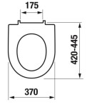 ALCADRAIN předstěnový instalační systém bez tlačítka + WC JIKA LYRA PLUS RIMLESS + SEDÁTKO DURAPLAST SLOWCLOSE H895652 X LY2