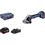 BOSCH GWS 18V-7 Professional 125 mm - 2x 4.0 Ah / Aku úhlová bruska / 18V / 11.000 ot-min / M14 / 2x4.0 Ah (06019H9005)