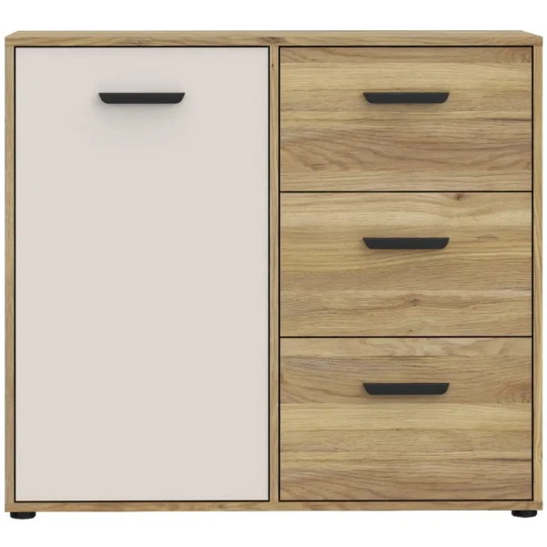 Komoda Mokkaro MOKK221L-M802 písek/dub mauvella