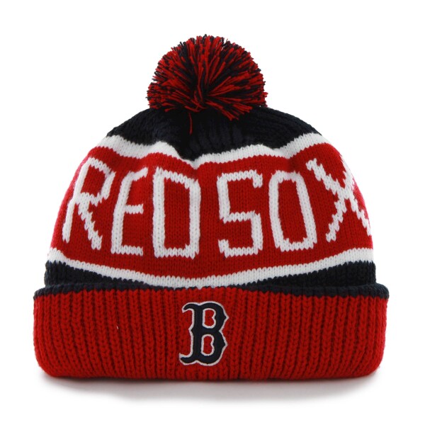 47 Brand Pánská Zimní čepice Boston Red Sox Calgary '47 Cuff Knit