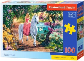 Puzzle Castorland 100 dílků premium - Tajná zahrada