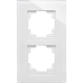 Kopp 2násobný rámeček kryt HK 07 , ATHENIS bílá (lesklá) 405402001