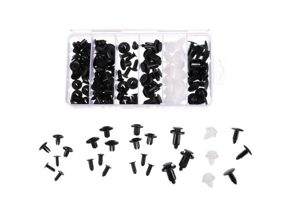 Sada autospon pro čalounění vozidel SIXTOL MECHNIC TRIM CLIP SET 100ks