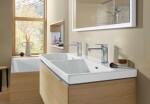 VILLEROY & BOCH - Subway 3.0 Dvojumyvadlo nábytkové 130x47 cm, s přepadem, otvory pro baterie, CeramicPlus, alpská bílá 4A71D5R1